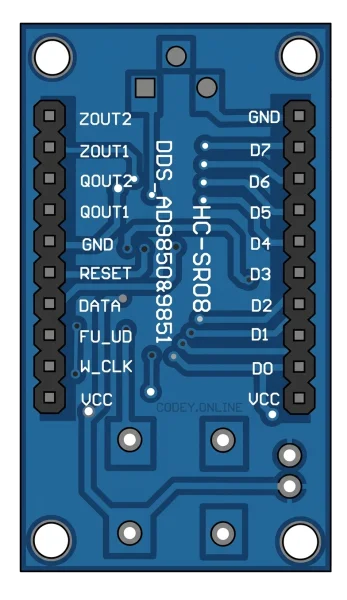 AD9850 DDS Signal Generator Module