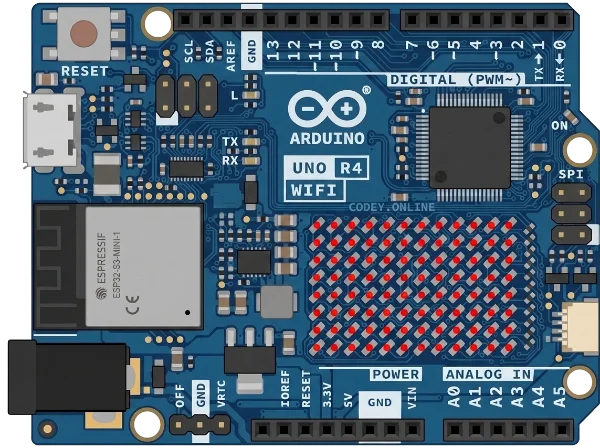 Arduino UNO R4 WiFi development board