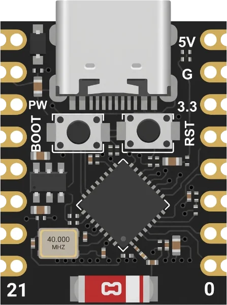 ESP32-C3 Super Mini 4MB Flash development board