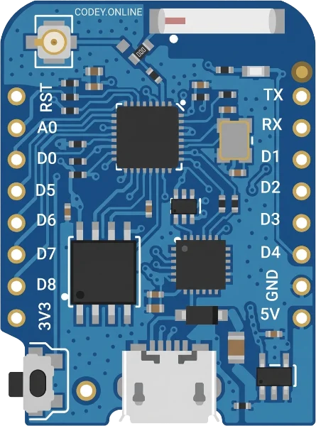 ESP8266 D1 Mini Pro