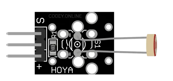 LDR Light Sensor Module