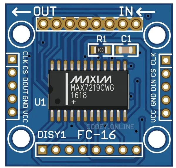 LED Matrix Module MAX7219