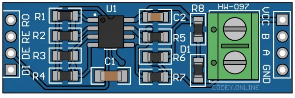 MAX485 TTL to RS485 Converter Module
