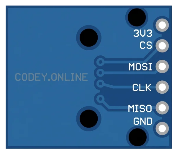 Micro SD Card Adapter Module 3.3V for ESP32 and ESP8266