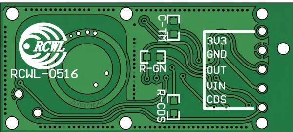 Motion sensor with microwave radar RCWL-051