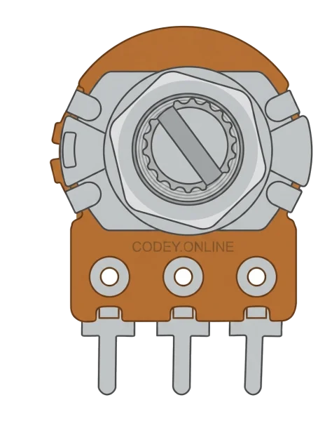 Linear Potentiometer (3-pin)
