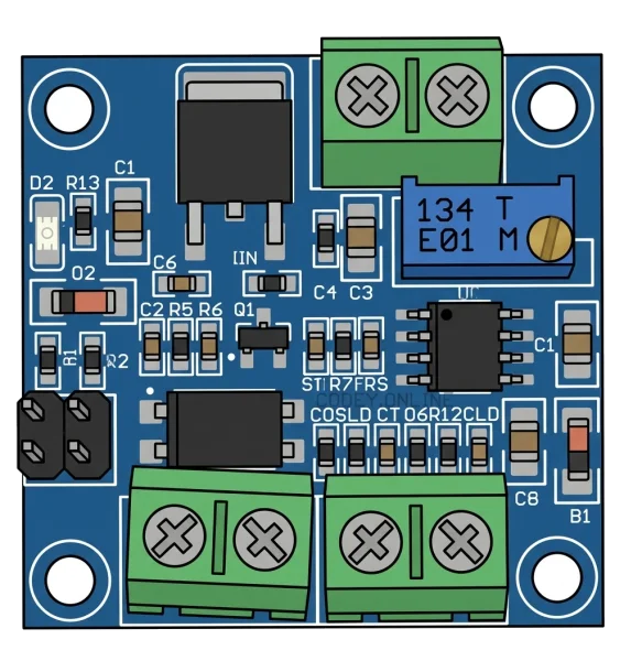 PWM naar Voltage converter module 0-10V