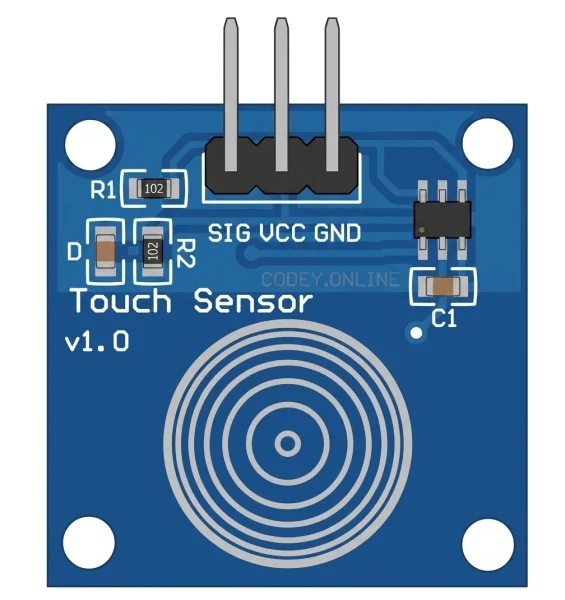Touch sensor TTP223B