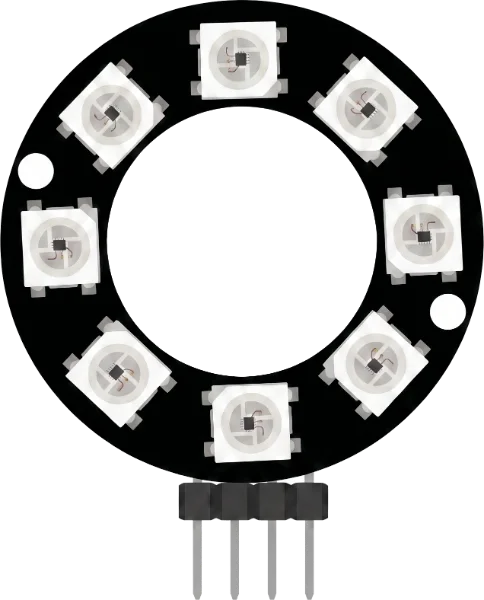 WS2812 LED Ring 8-bit
